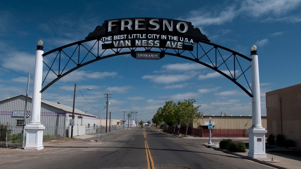 Fresno Sign by David Husted